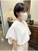 【Devellope.】千葉担当　耳掛けショート　ショートボブ