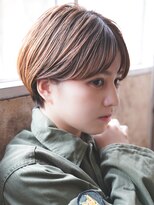 カライングドゥ(ing deux)&nbsp;ショートカット×ひし形ショートボブ×前髪あり20代30代40代 s03
