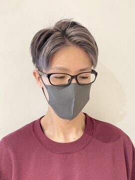 ミスト(mist) 〔mist〕ダブルカラー/フェイスフレーミング/シルバー/金沢文庫