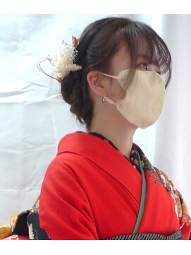 デザインヘアーピアジェ 八木店(DESIGN HAIR PIAGET) ☆２０２４ピアジェ成人式☆着付・アップ・メイク振袖レンタル