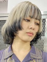 ウィコ 新宿(WICO)&nbsp;white blond×end black [新宿駅/イメチェン/ハッシュカット]