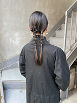 ビビト(bibito) bibito ヘアアレンジ　ヘアセット　ネジネジ　タイトなヘア