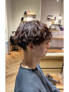 ヘアーショップ エヌアンドエー 越谷店(hair shop N&A) メンズ似合わせカット#12 縦落ちスパイラル/波巻きパーマ