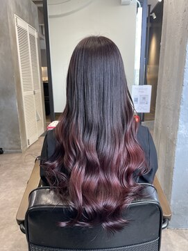 エイト 池袋店(EIGHT ikebukuro) 【EIGHT ikebukuro】チェリーレッドグラデーション