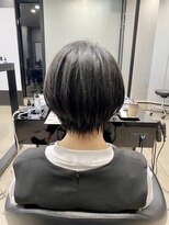 ハルキ ミナト ジャパン オオサカ(HARUKI MINATO japan OSAKA)&nbsp;30代40代50代小顔似合わせカットくびレイヤーエモージュ大人可愛