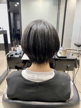 ハルキ ミナト ジャパン オオサカ(HARUKI MINATO japan OSAKA) 30代40代50代小顔似合わせカットくびレイヤーエモージュ大人可愛