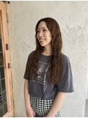 ほつれパーマ。