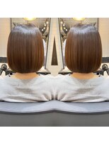 ジーナ 船橋(Zina)&nbsp;髪質改善＊ロングレイヤーグレーベージュ＊美髪【Zina船橋】