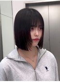 前髪カタログ/イメチェンスタイル／ウェーブパーマ/ミディ
