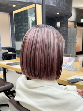 ラウル(Laulu) 黒髪/ボブルフ/ネビージュ/小顔/ワンレン/佐倉/髪質改善/前髪