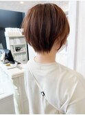 福山Caary20代30代40代50代60代ショートヘア小顔補正立体カット