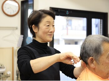 フジ 日暮里店(Fuji)の写真/【新掲載】理容室だからこそできる身だしなみを！眉の形やひげのお手入れも◎【日暮里/三河島】
