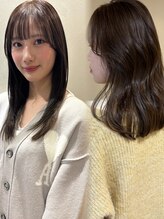 MOMOKA×柔らかい潤艶髪◎髪質を育てたい。綺麗にしたい！そして質感も柔らかくしたい方はお任せください！