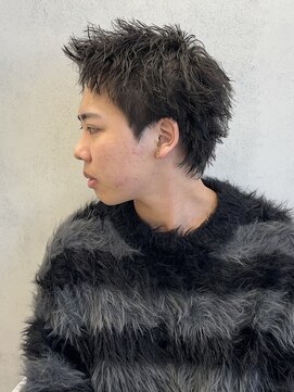 ルースト 西院店(ROOST) スパイキーショート×ピンパーマ