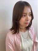 ナチュラルレイヤーカット/大人ミディ