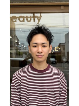 メンズギフト(men's GIFT) スパイキーショートマッシュツーブロック刈り上げ