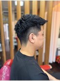 清潔感のある夏バージョンカット