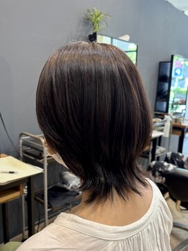 アルター(aL ter) 【ウルフカット風】暗めカラー/グランマッシュ/中島真里奈