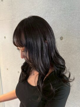 ビューティーアンドフリーハコ(Beauty&Free HACO) 黒の中にも透明感◯ブルーブラックカラー