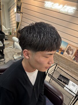MEN’S HAIR/波巻ツイストスパイラル/フェザーパーマ/船橋