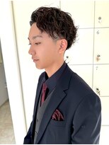 イーエル フレスコ(e.ll fresco)&nbsp;フェザーパーマメンズスタイル