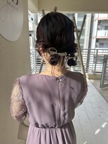 シールドヘアー 沖縄 新都心(C'LD Hair)&nbsp;ふわふわツインお団子