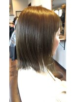 エスト(est.)&nbsp;切りっぱなし×オリーブベージュ　20代30代40代50代