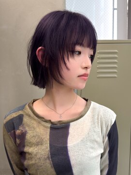 ギークス(GEEKS) 【GEEKS渋谷】ひし形レイヤーボブ/ワンブリーチ/くびれボブ/小顔