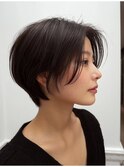 ミディアムレイヤーカット_ハッシュカット顔周りカット調布韓国