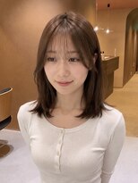 サボ 栄店(sabo)&nbsp;鎖骨ミディアム × ローレイヤー