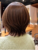 ディア アアルト 本厚木駅前店&nbsp;丸みショートボブスタイル【ディアアアルト　岩本有美】