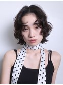 ハッシュカット/ハッシュウルフ/顔周り/韓国/ショート/ボブ/0824