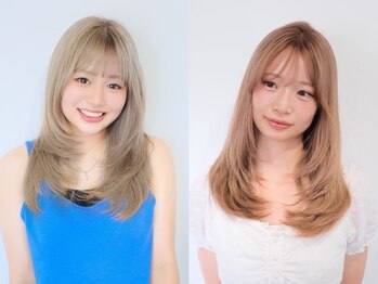 レーベル(LABEL)の写真/理想のハイトーンを叶える♪履歴に合わせたブリーチ×onカラー×tr 【ブリーチ】【カラー】【レイヤー】