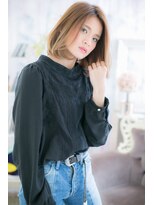 ミック ヘアアンドビューティー 大山店(miq  Hair&Beauty)&nbsp;グラデーションカラーでオトナ・キレイ・ミディ