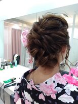 ヘアセットサロン ラシク(LaCQ) 浴衣×ゆるツイストし