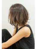 ボブ 【ナチュラル × 外ハネ × 大人かわいい】
