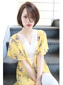 大人可愛いボブスタイル