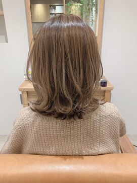 リール ヘアー 箱崎店(rire hair) 外ハネミディアム