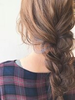 ヘアーメイク セルクル(hair make cercle)&nbsp;編み込みアレンジスタイル
