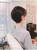 大人可愛い 耳掛けひし形ハンサムショートボブ【近藤】横浜