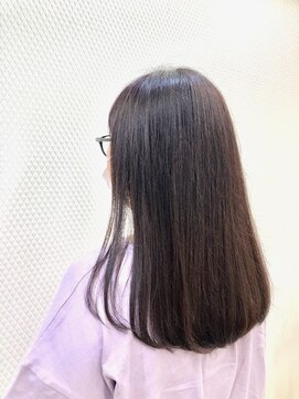 クオリス 上福岡店(QUALIS) 縮毛矯正/ナチュラルストレート/ロング/ツヤ髪/暖色系/30代40代