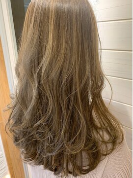 オーシャン(Ocean) [OCEAN Hair&Life藤原純] グレージュカラー×ハイライト☆