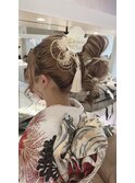 着物ヘアセット