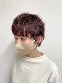 【BelleCoupes】平田澄香 ピンク ベリーショートランダムパーマ
