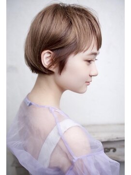 グランアージュ 池袋東口店(grandage) 眉上バング/フレンチガーリー/モカブラウン/マッシュボブf