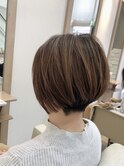 前下がりショート☆刈りあげ