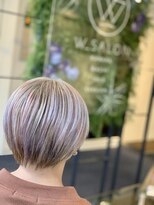 ダブル アンダーバー サロン(W_SALON) 【W_SALON 河原町】ホワイトグレー×多色カラー♪♪