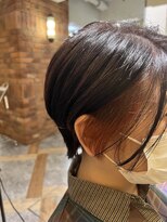 ムーン(moon) #ロングヘア #グレージュカラー #ボブウルフ#ココアベージュ