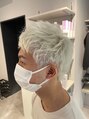 エレメント 五反田店(EREMENT)&nbsp;メンズホワイト◎ハイライト/バレイヤージュ/縮毛矯正/髪質改善