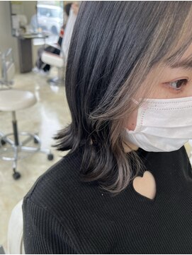 ラプトヘア(Rapt．HAIR) メリハリのあるフェイスフレーミングカラー☆+°透明感ベージュ